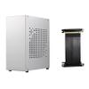 Hbaebdoo A07 ITX Computer Case Chassis HTPC Case USB3.0 ITX Enclosure with Card Cable(B) view 1