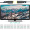 8K Detachable HDMI Fiber Optic Cable 50Feet/15m, Long HDMI 2.1 Cable in Wall, with Dual Micro HDMI and Standard HDMI Connectors, Compatible for PC, TV, playstation4, PS5, Xbox Series X, RTX4090/4080 view 3