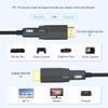 8K Detachable HDMI Fiber Optic Cable 50Feet/15m, Long HDMI 2.1 Cable in Wall, with Dual Micro HDMI and Standard HDMI Connectors, Compatible for PC, TV, playstation4, PS5, Xbox Series X, RTX4090/4080 view 4