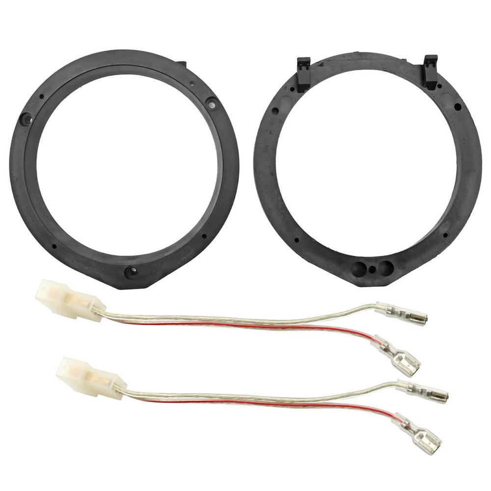 XQSMWF Speaker Adapters Bracket Harness Compatible with Honda Front Dr Aftermarket Speakers Install