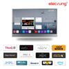 elecsung 22inch Mirror Smart TV for Bathroom 1080P WebOS (ATSC Tuner) with Antique Deco Frames,2025 Model(22", TV with Ivory Frame) view 2