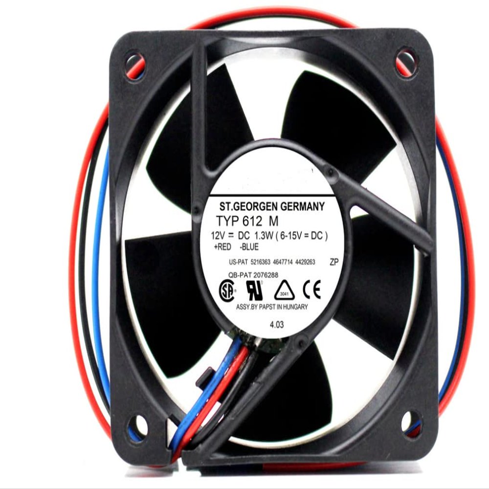 for TYP612M 12V 1.3W 60X60X25MM 3-Wire Cooling Fan