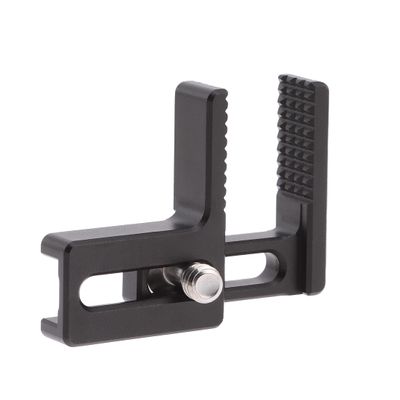 DirectNine Basics foto4easy Camera Cage Cable Clamp, HDMI Cable Compatible, Black, 1/4'-20 Screw Mount, Universal Camera Cage Compatible