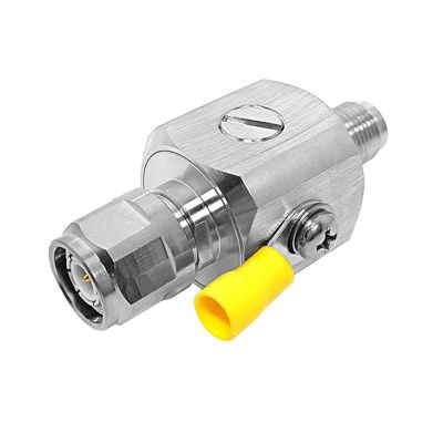 Lightning Protector TNC Male to TNC Female Square DC-3GHZ Square 90V Gas Tube Discharge Surge Arrester type2