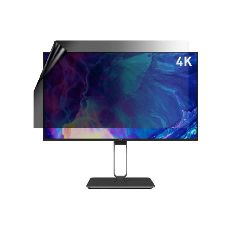 celicious Privacy Lite 2-Way Anti-Glare Anti-Spy Filter Screen Protector Film Compatible with AOC Monitor 27 U27U2S