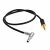 HangTon Audio Cable for ARRI Alexa Mini/RED V-Raptor/Z CAM E2 Camera, 3.5mm 1/8'' TRS to 00B 5 Pin (60 cm, R 5pin-S 3.5mm) view 1