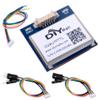DIYmalls G28U7FTTL GPS Receiver Module 3.3V-5V w/Flash Ceramic Antenna 9600bps 1Hz NMEA-0183 for Arduino FPV Drone Flight Control view 1