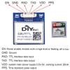 DIYmalls G28U7FTTL GPS Receiver Module 3.3V-5V w/Flash Ceramic Antenna 9600bps 1Hz NMEA-0183 for Arduino FPV Drone Flight Control view 3
