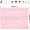 10x6.5ft Princess Pink Brick Wall Photography Backdrops Birthday Party Baby Show Bridal Show Photo Background for Studio Children Backdrop for Picture view 4
