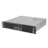 2U rackmount Server Chassis with Dual 5.25" Drive Bays, 3.5" HDDx2 and 2.5" HDDx1, Support M-ATX, ITX M/B, PS2/2U single/2u redundant PSU,USB 3.0x2 view 1