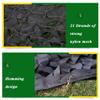 LGLFDJ Lightweight Black Camo Mesh Net, Outdoor Activities Hunting Blind Shade Cover, Sunshade Decoration Camping Shelters, for Environmental Isolation (Size : 5X6m(16ft X 20ft)) view 3