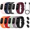 Lijinlan 10 Pack Replacement Bands Compatible with Garmin Vivosmart 5, Soft Silicone Sport Fitness Strap for Vivosmart5 Wristband with Charging Cable Dust Plug Women Men (Large, 10-Pack) view 1