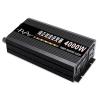 LJZLJZ Vehicle Pure Sine Wave Inverter, Household Power Inverter, 12V/24V.48V/60V to 220V, LCD Display, 2 Battery Clips,4000W-48V view 1