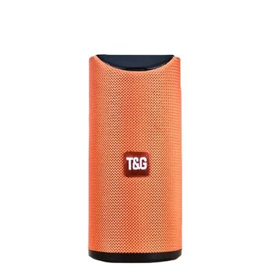 THE CEO Portable Tower Bluetooth Speaker - Waterproof Speakers with Deep Bass & Clear Sound - Outdoor Bluetooth Speaker for Travel, Beach & Camping - Lightweight Design with Long Battery Life - Orange