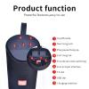 THE CEO Portable Tower Bluetooth Speaker - Waterproof Speakers with Deep Bass & Clear Sound - Outdoor Bluetooth Speaker for Travel, Beach & Camping - Lightweight Design with Long Battery Life - Orange view 3