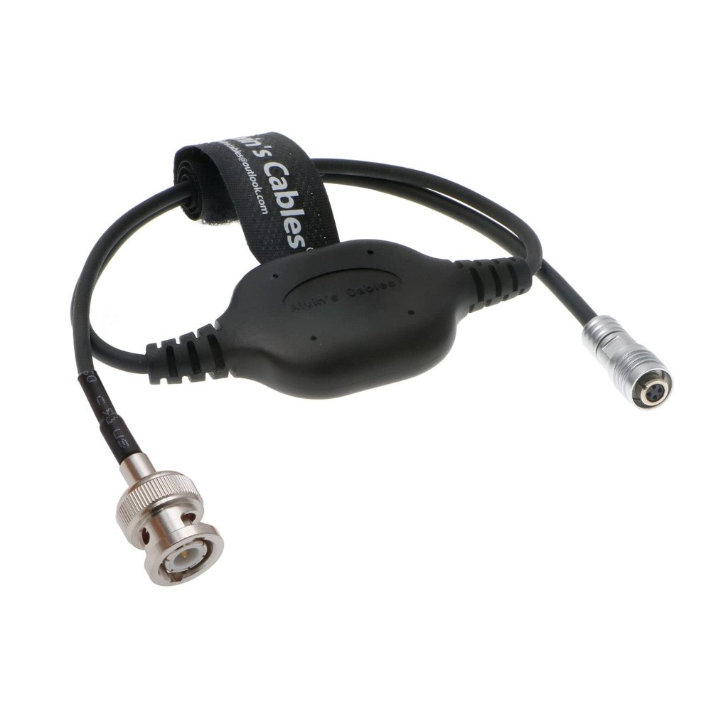 Alvins Cables BNC to 4 Pin Female Timecode Cable for Z CAM E2 Flagship Series E2-M4| E2-S6|E2-F6|E2-F8 Camera