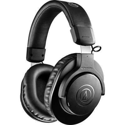 Audio-Technica Consumer ATH-M20xBT Wireless Over-Ear Headphones (Black) - CERTIFIED REFURBISHED