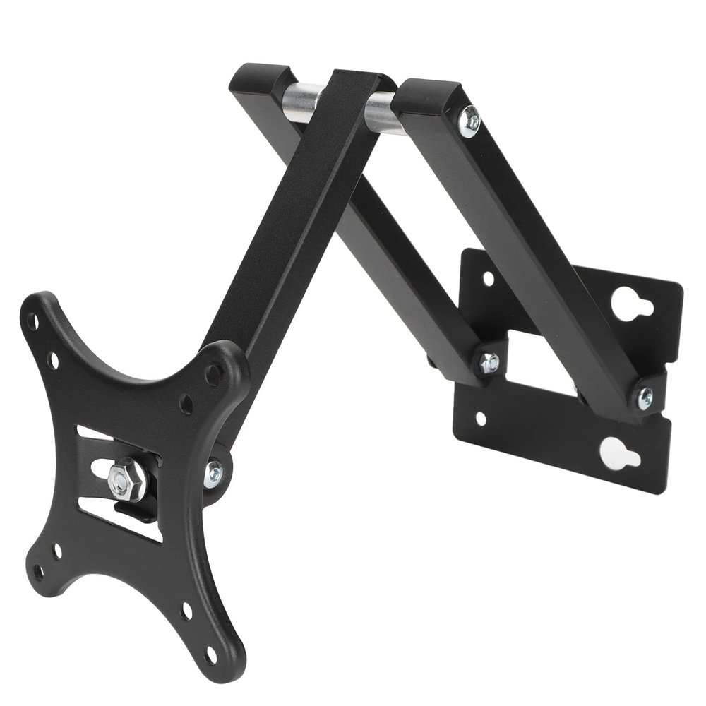 CTX006 Full Motion TV Wall Mount for 17-22 Inch TVs, 180 Adjustable Rotation TV Monitor Wall Mount Bracket, Up to 44lbs Heavy Duty Articulating Arms with Tilt & Swivel Function