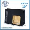 10" Single Ported Sub Box Vented Subwoofer Enclosure Regular Cab Solo Baric view 2