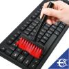 EUROXANTY Keyboard Cleaning Brush | Keyboard Brush | Dust Removal Cleaner | Removes Dirt from Computer Keys | Headphone Cleaner Brush | Remover (White) view 3
