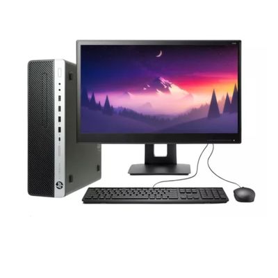 HP EliteDesk 800 G4 SFF Intel Core i7-8700 3.20GHz 16GB DDR4 256GB M.2 SATA SSD Desktop PC Window 10 Professional (Renewed)
