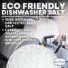 Dishwasher Salt, Natural Water Softener Salt, Food Grade Coarse Sea Salt Compatible with Miele, Thermador, Whirlpool, & Bosch Dishwasher, 10 lb view 2