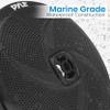 PyleUsa Marine Vehicle Speakers - Dual 2-Way 320W 4 Ohm Low Profile Waterproof Car Component Speaker System, 8 Oz Magnet, Voice Coil, for Custom Audio Boat, Truck, Watercraft, Mobile, Off-Road (Black) view 4