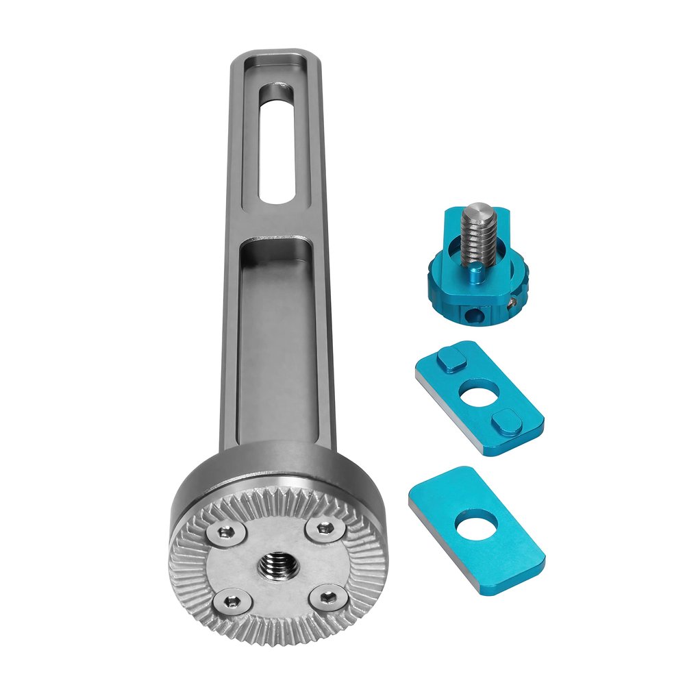 KONDOR BLUE Rosette Monitor Bracket | Standard Arri Rosette | Fits 5-7 Monitors | Anti-Twist Inserts Compatible with Arri Pin, SmallHD, & Portkeys |  20 Mounting Bolt with Tightening Slots