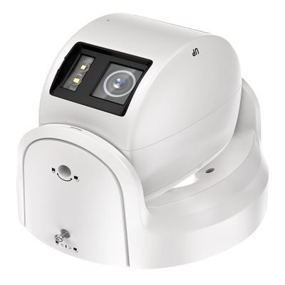 318netech 8MP 4K Panoramic PoE Turret IP Camera with 24/7 Colorful Imaging, Human/Vehicle Detection, Strobe Light and Audio Alarm, H.265+, Compatible with NVR/Connect 2CD2387G2P-LSU/SL 4mm