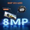 318netech 8MP 4K Panoramic PoE Turret IP Camera with 24/7 Colorful Imaging, Human/Vehicle Detection, Strobe Light and Audio Alarm, H.265+, Compatible with NVR/Connect 2CD2387G2P-LSU/SL 4mm view 2