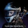 cepkquis Motorcycle Helmet Intercom Headset E1 with CVC Noise Cancellation Stereo Music IPX6 Waterproof for Full Face Helmet 2 Pack view 3