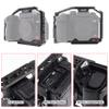 Hersmay GH6 Cage Kit, Full Camera Cage with Top Handle for Panasonic LUMIX GH6 Camera, 1/4'' & 3/8" Sxrew, NATO Rail, ARRl Locating Hole, Arca Swiss Plate view 3