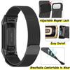 Metal Mesh Loop Bands for Fitbit Charge 5/Charge 6 Band for Women Men, Adjustable Stainless Steel Wristbands Replacement Straps for Charge 5/6 Activity TrackerBlack-S view 4