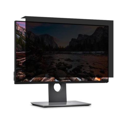 LIGUOYI Computer Privacy Screen Filter, Antis Scratch, UV Block, Antis-Glare Privacy Screen Protector for Eye Protection, Hanging Blocker Screen Cover for Widescreen Computer Monitor