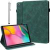 ALILANG Case for iPad mini 5/4/3/2/1 7.9 inch Case (Model No. A1538/A1550/A2124/A2125/A2126/A2133), Multiple Viewing Angles PU Leather Flip Stand Cover with Wake/Sleep for iPad mini 5 -Green view 1