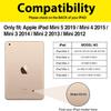 ALILANG Case for iPad mini 5/4/3/2/1 7.9 inch Case (Model No. A1538/A1550/A2124/A2125/A2126/A2133), Multiple Viewing Angles PU Leather Flip Stand Cover with Wake/Sleep for iPad mini 5 -Green view 2