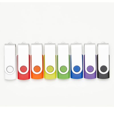 10 Pack 512MB USB Flash Drives in 5 Random Colors USB 2.0 Wholesale Lot Bulk Memory Sticks (10 Pack, 512MB)