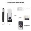 100 Pack 128MB USB Flash Drives in 5 Random Colors USB 2.0 Wholesale Lot Bulk Memory Sticks (100 Pack, 128MB) view 4
