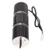 Uxsiya Handlebar Speaker MP3 Player IP54 AUX in FM Radio Motorcycle Speaker for 7/8-1.25in Handlebars ATV Scooter(Black) view 1