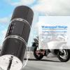 Uxsiya Handlebar Speaker MP3 Player IP54 AUX in FM Radio Motorcycle Speaker for 7/8-1.25in Handlebars ATV Scooter(Black) view 2