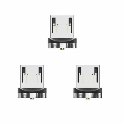 YSJJZRL 3 Pcck Magnetic Micro Adapter Connector Tips Head Compatible with Micro