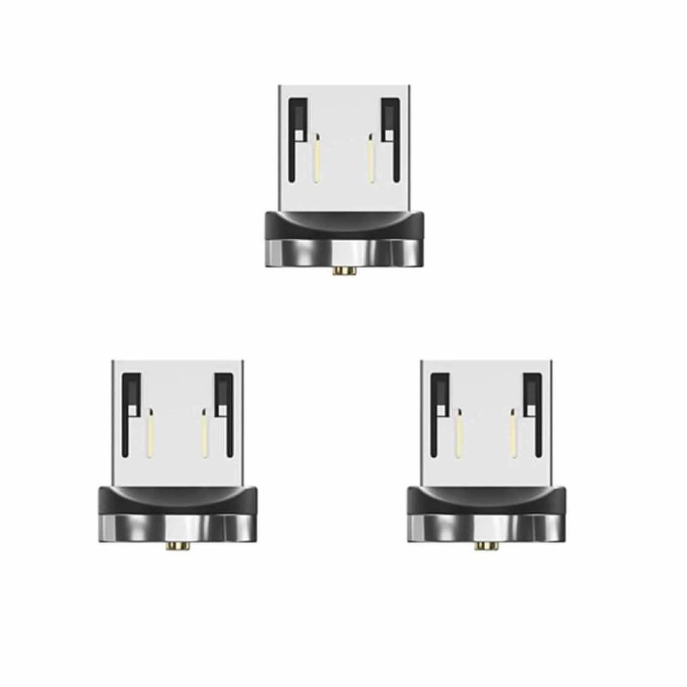 YSJJZRL 3 Pcck Magnetic Micro Adapter Connector Tips Head Compatible with Micro