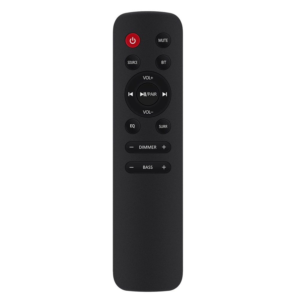 AIDITIYMI New EN512A5H Replacement Remote Control Compatible with Hisense Soundbar HS205 2.0 Channel Sound Bar