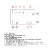 Mini FPV DVR Module, NTSC PAL Switchable Built in Battery Video Audio FPV Recorder for RC view 4
