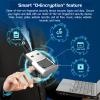 USB Fingerprint Reader Mini Fingerprint Scanner PC Dongle Windows Hello Fingerprint Reader for PC Laptop 360 Degree Touch Speedy Matching Biometric Portable USB Fingerprint Logger for Windows 10/11 view 4