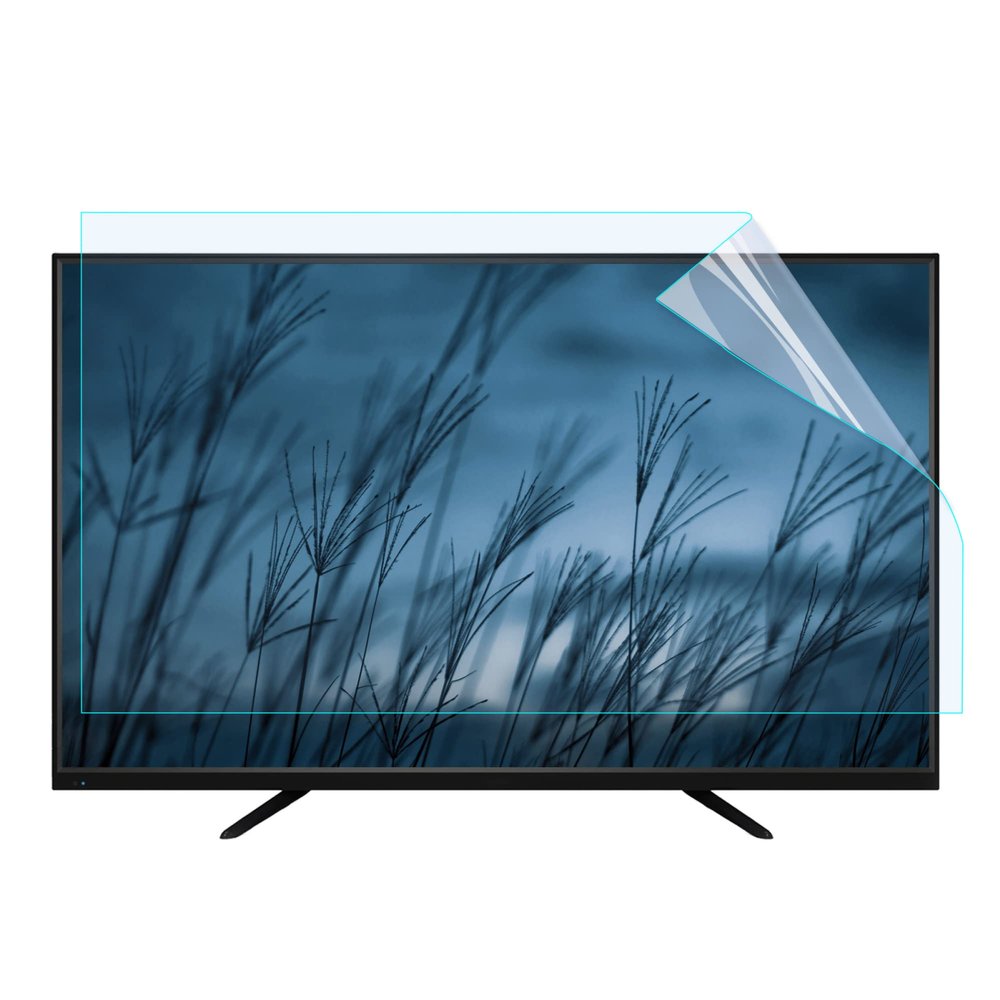 CUNIO 50-75 inch TV Screen Protector, Anti Blue Light Relieve Eye Strain Matte Anti-Scratch LCD Display Protector Film for Sony, Samsung, TCL, Sharp etc / 75in 1645x930mm