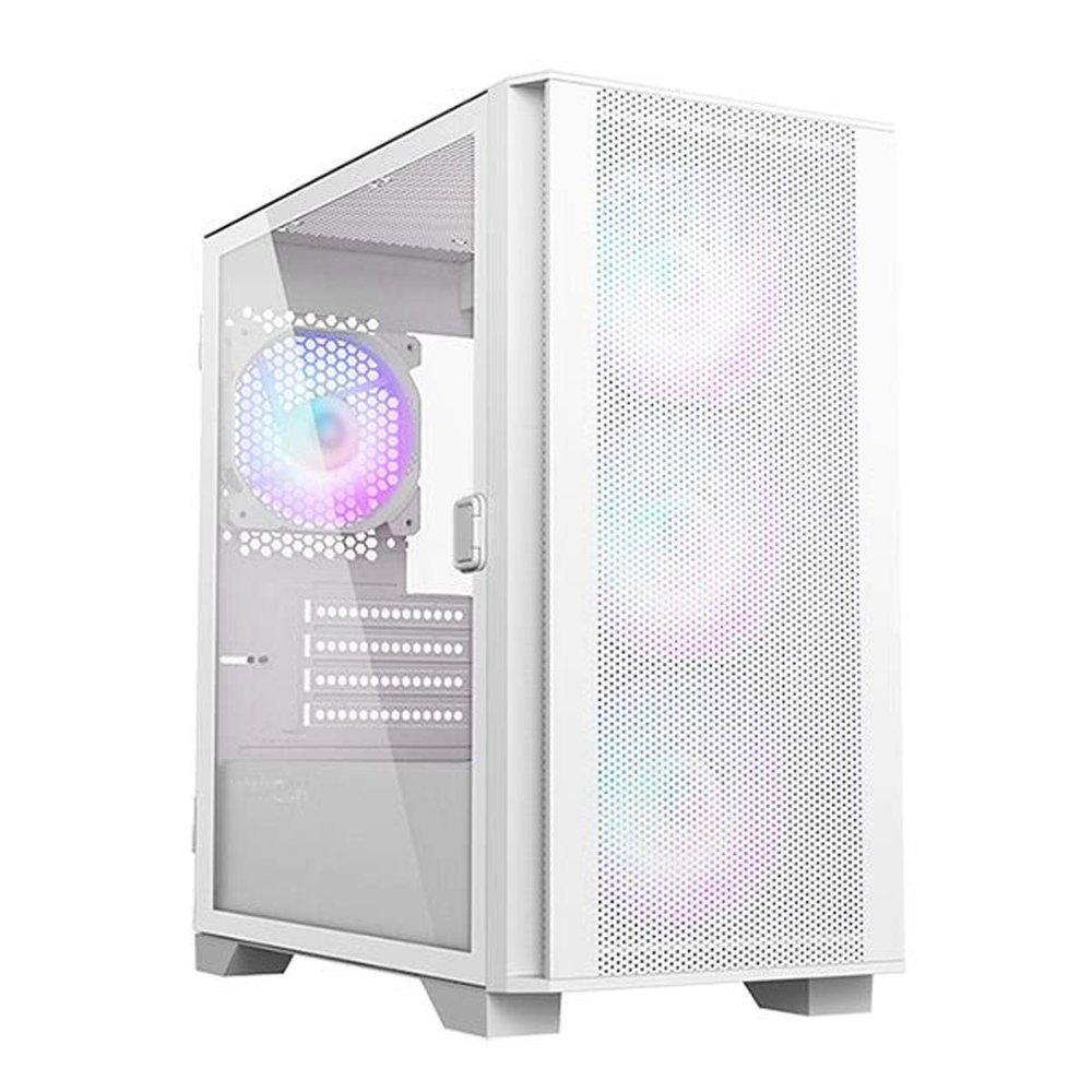 Montech Air 100 ARGB, Mini-Tower, Tempered Glass - White