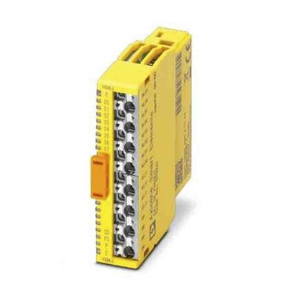 1079241, Axioline Safety Module, DI Module, Safe DI: 4 (2-ch), 8 (1-ch), Vs: 24 V DC, AXL SE PSDI8/3
