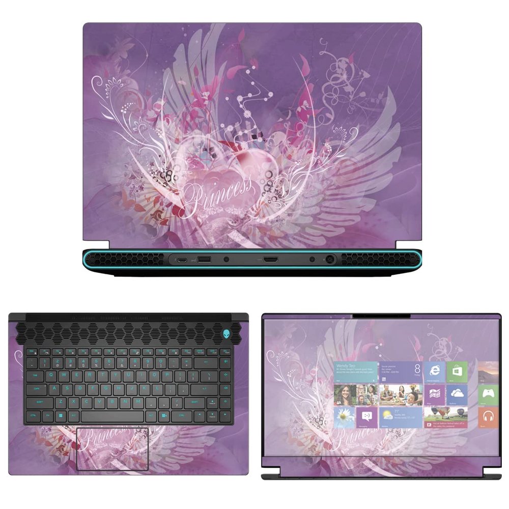 Decalrus - Protective Decal Sticker for The Alienware M15 R7 15 AWM15R7 (15.6" Screen) case Cover wrap AWm15r7-83