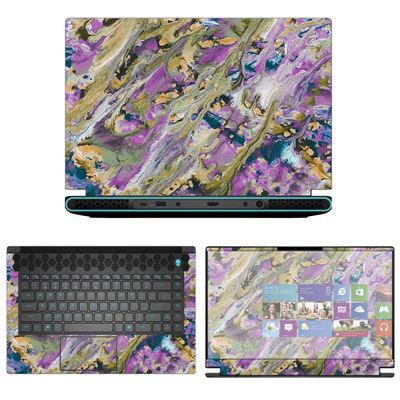 Decalrus - Protective Decal Sticker for The Alienware M15 R7 15 AWM15R7 (15.6" Screen) case Cover wrap AWm15r7-244